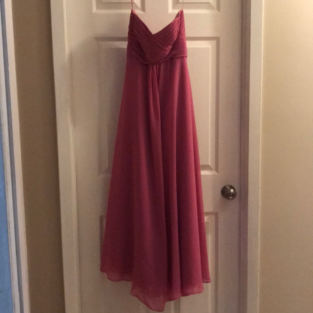 Rose Pink Bridesmaid Dress